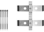 Hella 8DZ 355 205-521 Kit Accessori Pastiglie Freno A Disco Anteriori Per Land Rover Range Rover Sport (L320) Range Rover Iii (L322) Range Rover Sport (L494)