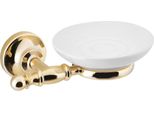 Portasapone In Ceramica Perla, Oro