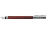 Faber Castell Stilografica Ambition Pennino Marrone Pera F