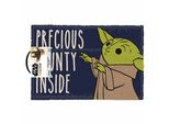 Pyramid International Star Wars The Mandalorian Zerbino Il Bambino Prezioso Bounty All'interno 40 X 60 Cm