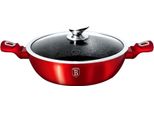 Berlinger Haus Vaso In Granito 32Cm Red Metallic Line 7910