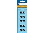 Herma 1682 100X Inhaltsschilder 2022 Blau