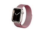 Crong Milano Bracciale In Acciaio Per Apple Watch 4/5/6/7/SE/8/9 40/41 Mm (Oro Rosa)