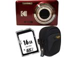 Kodak FZ55 rot Digitalkamera Set Angebot