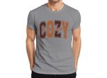 Maglietta Da Uomo Cozy Season Autumn Cosy Hygge Cuddly Coffee Pumpkin Foliage, Grigio, Xxl