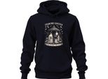 Gilmore Ghouls Dove Tu Vai Io Ti Seguo Geister Halloween KüRbis Unisex Hoodie Kapuzenpullover, Navy, S