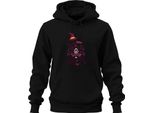 Non Tutte Le Streghe Vivono A Salem Cappello Da Strega Zucca Di Halloween Spaventoso Felpa Con Cappuccio Unisex, Nero, L