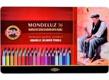 Pastelli A Matita Mondeluz 36 Colori In Scatola Di Metallo Koh-I-Noor
