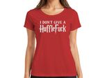 Non Me Ne Frega Un Cazzo Lustig Halloween Harry Potter Fan Geschenk Damen T-Shirt, Rot, 3XL