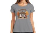 Gilmore Ghouls Dove Tu Vai Io Ti Seguo Maglietta Herbst Geister Niedlich Donna, Grau, Xxl