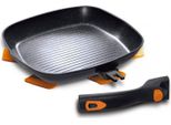 Berlinger Haus Padella Per Grigliare 28Cm Granit Diamond 48078