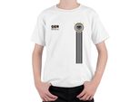 Tifoso Della Squadra Di Calcio Della Germania Aquila Coppa Del Mondo Di Calcio Maglietta Unisex Per Bambini, Bianco, 140