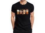 Maglietta Da Uomo Pumpkin Spice Pumpkin Latte Autumn Coffee Pumpkin Spice Cinnamon Sticks, Nero, Xxl