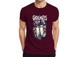 Ghoulmates Halloween Ghosts Ghost Couple Witch Hat Vintage Maglietta Da Uomo, Borgogna, M