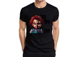 Maglietta Da Uomo Chucky Doll Horror Scary Halloween Scar Dungarees Red Hair, Nero, M