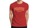 Maglietta Da Uomo Pumpkin Spice Pumpkin Spice Autumn Halloween Pumpkin Latte Coffee, Rosso, L