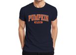 Maglietta Da Uomo Pumpkin Spice Pumpkin Spice Autumn Halloween Pumpkin Latte Coffee, Navy, Xl