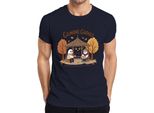 Gilmore Ghouls, Dove Tu Vai Io Ti Seguo Maglietta Herren Herbst Geister Niedlich, Navy, Xxl