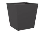 Vidaxl Fioriera Nera 40X40X40 Cm In Acciaio