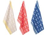 Geschirrtuch PAD Lobby, bunt (multi), H:1cm L:70cm T:50cm, 100% Baumwolle, Geschirrtücher
