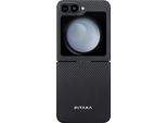 Pitaka Magez 5 600D Cover Protettiva Ultra Sottile Per Samsung Galaxy Z Flip 6, Nero/Grigio