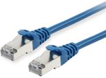 Equip Patchkabel Cat6 S/Ftp 2Xrj45 1.00M Blau Lszh Polybeutel