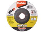 Makita Disco Abrasivo Flessibile 1 Pz. - 125 Mm - 22,23 Mm - 4,0 Mm