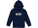 Ac/Dc - Felpa Con Cappuccio Per Bambini, Pullover TV22154 (152-158) (Marina)