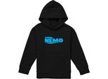 Alla Ricerca Di Nemo - Felpa Con Cappuccio Per Bambini TV22590 (116) (Nero)