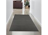 Tappeto Moderno Antracite, Morbido E Vellutato, Di Facile Manutenzione, Per Una Vita Elegante Dimensioni - 80 X 150 Cm