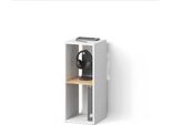Livinity Lorena, Con 2 Scomparti, Rovere Bianco/Dorato