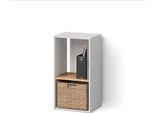 Livinity Lorena, Con 2 Scomparti, Rovere Bianco/Dorato