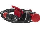 Cavo Di Prolunga Triplo 5M 250V 16A Schuko 3×2P+Z H05RR-F 3×2,5 Mm² IP44