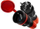 Set Di Connessione Con Spina WT-54 E Giunto GN-44 250V Schuko Nero-Rosso