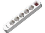 Presa Di Corrente A 5 Vie Schuko 250V 16A 1,5M Con Interruttore 2Xusb