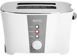 Ecg St 818 Tostapane 2 Fette Grigio, Acciaio Inox 800 W