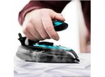 Cecotec Goforce 8000 Ferro Da Stiro A Vapore Pieghevole In Titanio Blu, Nero Taglia Unica / Spina Ue 220V Blu, Nero Taglia Unica