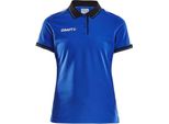 Craft Pro Control Poloshirt W Club Cobolt/Nero Xl