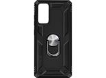 Avizar, Custodia Ibrida Per Cellulare Con Supporto Ad Anello Per Samsung Galaxy S20 Fe, Nero