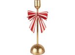 Candeliere Clayre & Eef 11X9X28 Cm Metallo Color Oro