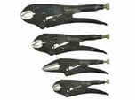Geko Set Di Pinze Di Serraggio 4 Pezzi, 125-250 Mm, Q235 G10222