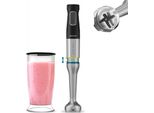 Cecotec 03970 Frullatore Miscelatore A Mano Da 1500 W Nero, Acciaio Inox
