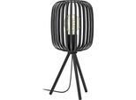 Eglo ''Romazzina'' Lampada Da Tavolo, E27, Acciaio, Nero