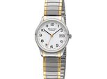 Regent Orologio Da Donna Bracciale In Metallo Acciaio Inox Orologio Da Polso Analogico Oro Argento URF1514