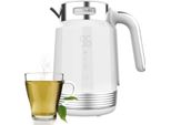 Cecotec Bollitore D'acqua Da 1,7L Elettrico Thermosense 600 Touch Bianco. 2200W, Senza Bpa, Acciaio Inox E Plastica Di Altissima Qualità, Luce A Led E Luce Di Funzionamento, Base A 360º.