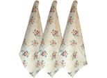 Home Elements Set Di 3 Strofinacci 50*70 Cm, Bouquet