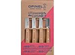 Opinel 001300 Opinel KüChenmesser-Set 4-Teilig Holzgriff