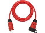 Brennenstuhl 9161050210 Cavo Di Prolunga 16 A Nero Rosso H07BQ-F 3G 1,5 - Cavo Di Prolunga (9161050210)