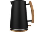 Cecotec 01479, 1,7 L, 3000 W, Nero, Legno, Acciaio Inox, Legno, Indicatore Livello Acqua, Wireless