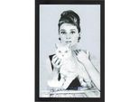 Hepburn, Gatto Audrey - Specchio Stampato 20X30 Cm In Cornice Di Plastica